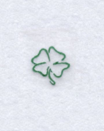 Clover Outline, Leaf Clover Tattoo, Four Leaf Clover Tattoo, Shamrock Tattoos, Clover Tattoo, Outline Embroidery, Irish Tattoos, Clover Tattoos, Embroidery Blanks