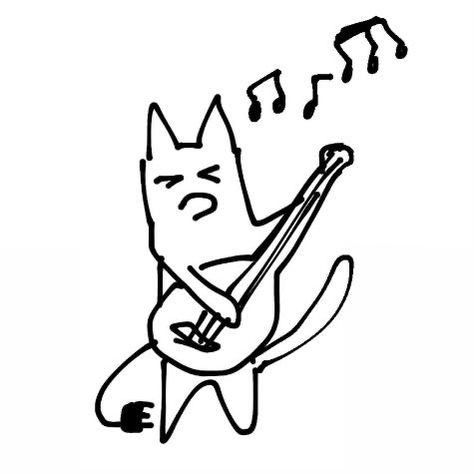 Music Drawings, Cat Doodle, Cat Sketch, Doodle Icon, Halloween Wallpaper Iphone, Cat Icon, Simple Cartoon, Funny Doodles, Cute Doodle Art