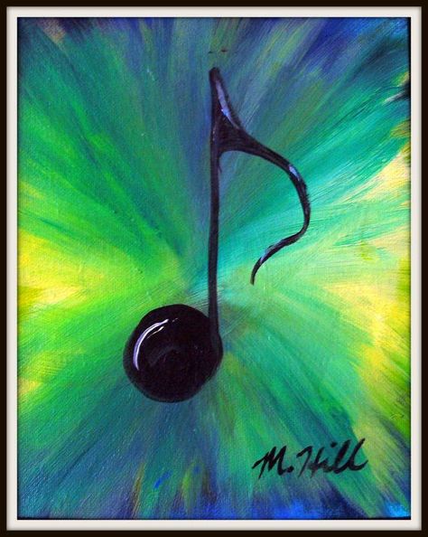 Music Art Diy, Acrylic Painting Ideas For Beginners, Easy Acrylic Painting Ideas, Music Notes Art, Acrylic Painting Ideas, Music Canvas, Easy Acrylic Painting, Painting Ideas For Beginners, Music Drawings