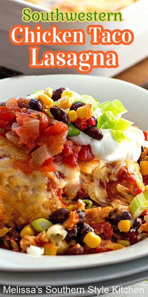 Spicy Chicken Lasagna, Taco Lasagna Recipe Tortilla, Chicken Taco Lasagna, Family Taco Night, Taco Lasagna Recipe, Mexican Lasagna Recipes, Chicken Taco Casserole, Favorite Casserole Recipes, Taco Lasagna