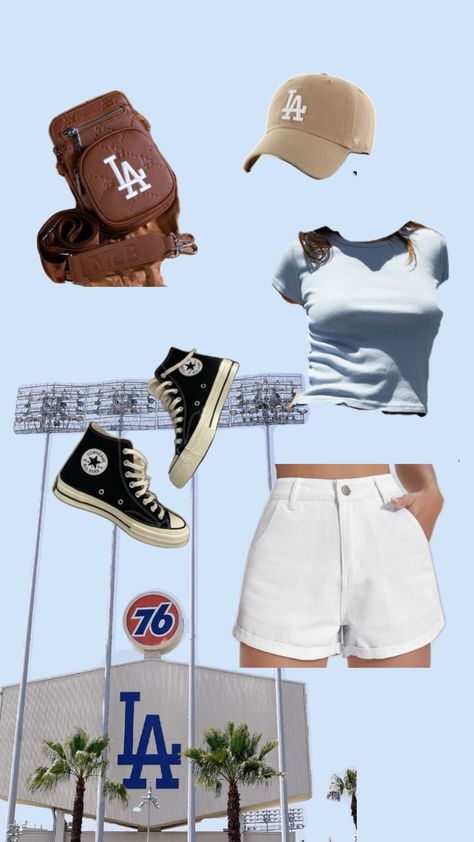 Women’s summer dodger baseball outfit inspo Dodgers Outfit Women, Dodgers Outfit, Dodger Baseball, Game Day Fits, Day Fits, Baseball Outfit, Dodgers Baseball, Game Day, Baseball