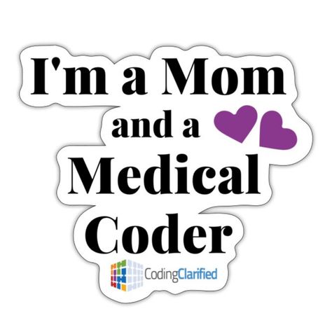 Medical Coding is the perfect career for moms. You can start your career online in as little as 16 weeks. #AAPC #medicalcodingjob #newcareer Medical Coding Humor, Coding Stickers, Medical Coding Jobs, Coding Humor, Heart Stethoscope, Coding School, Medical Coder, Medical Coding, 16 Weeks