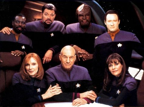 Marina Sirtis: TNG Cast “Cherished” In ‘Star Trek: Picard’ Season 3 After Being “Discarded” In ‘Nemesis’ – TrekMovie.com Star Trek: Voyager, Star Trek Gifts, Deanna Troi, Marina Sirtis, Film Star Trek, Star Trek Cast, Star Trek Tng, Star Trek Tv, Star Trek Series