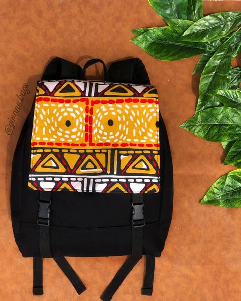 Ankara Backpack, Fabric Bag Design, Monkey Backpack, Ankara Design, African Shop, Ankara Bags, Handmade Fabric Bags, African Bag, Ankara Designs