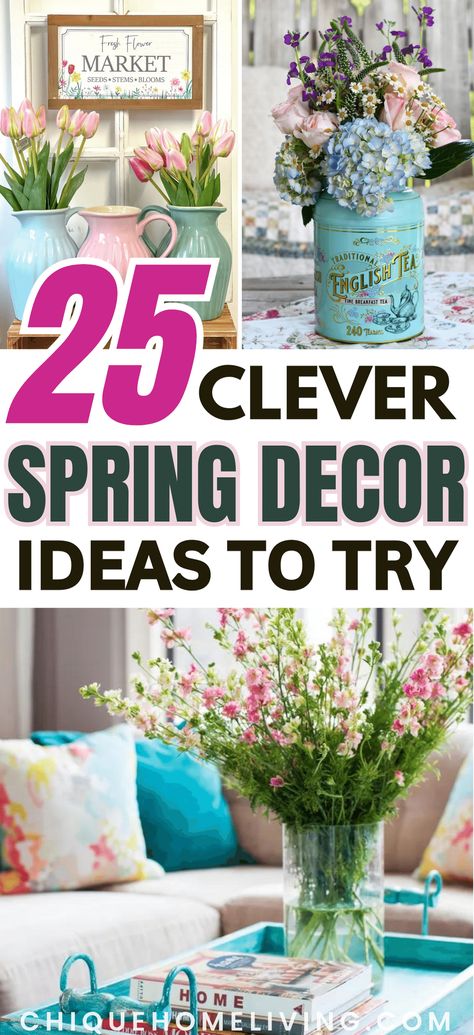 Get ready to welcome the season of renewal with our delightful collection of 25 insanely cute spring decor ideas that will infuse your home with charm and cheer. From whimsical floral arrangements to playful bunny-themed accents, these ideas are sure to inspire a fresh and inviting atmosphere in every room.