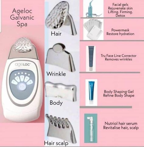 Galvanic Spa Nuskin, Skincare Bible, Nuskin Galvanic Spa, Galvanic Facial, Ageloc Galvanic Spa, Galvanic Spa, Facial Gel, Spa Facial, Skin Care Devices