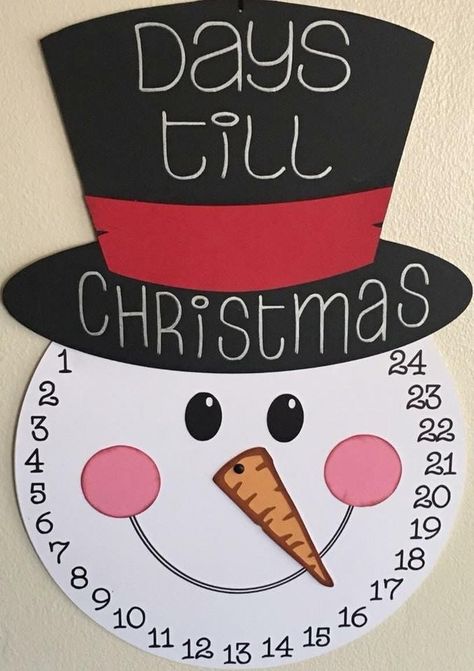 Xmas Crafts Diy, Fun Advent Calendar, Countdown Christmas, Christmas Countdown Diy, Xmas Countdown, Hantverk Diy, Advent Calendar Christmas, Crafts Diy Projects, Calendar Christmas