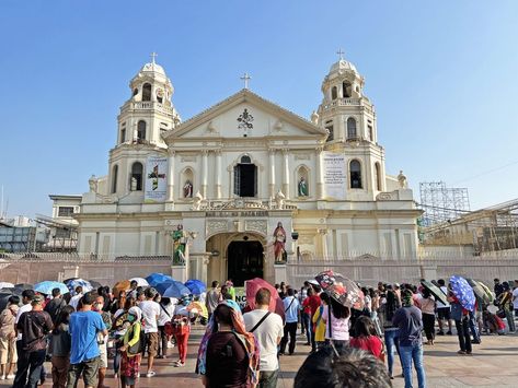 2023 Quiapo Church Mass Schedule Quiapo Church, Black Nazarene, Quick Saves