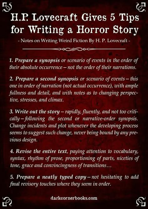 Writing A Horror Novel, Eldritch Horror Writing, How To Write Psychological Horror, How To Write Horror Scenes, How To Write Horror, Horror Storyboard, Horror Writing Tips, Horror Story Ideas, Eldritch Horror Oc