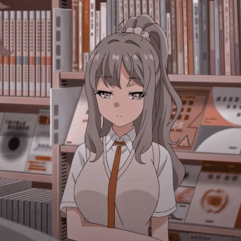 Futaba Icon, Bunnygirl Senpai, Futaba Rio, Rio Futaba, Rascal Does Not Dream, Bunny Girl Senpai, Anime Maid, Anime Nerd, Anime Screenshots