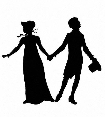 Lyn Stone artwork. Regency Silhouette, Regency Dance, Regency Couple, Regency Books, Stone Artwork, Couple Silhouette, Tomorrow Is Another Day, Country Christmas Decorations, Scrapbook Sketches