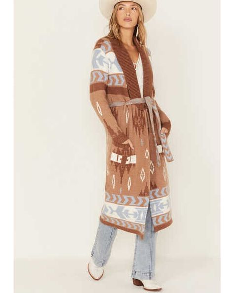 Idyllwind - Boot Barn Southwestern Print, Western Tops, Duster Cardigan, Denim Outfit, Shawl Collar, Denim Top, Hat Hairstyles, Jeans Style, Cardigans For Women