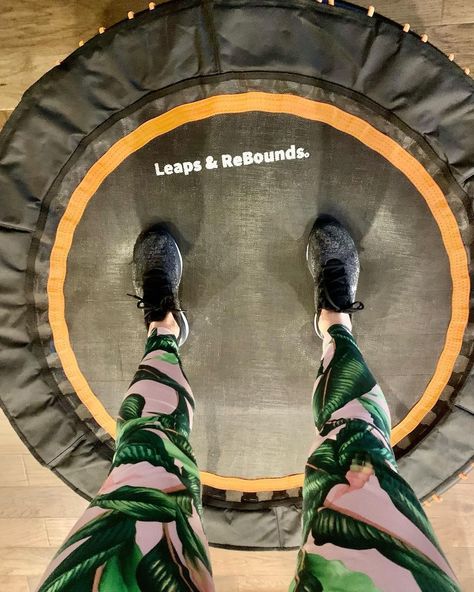 Let's bounce into the week! Do you have fun leggings or workout attire you bounce in? #exercisegoals #trampolinefitness #trampolineworkout #rebounder #trampolinetricks #jumphouse #workoutoutside #holidayworkout #workoutwithkids #fitfamilylife #stronglikemom #familyworkouts #workoutfamily #fitmummy #indoorworkout #mommyworkout #mominlovewithfitness #momfitnessjourney #fitnessmomma #workoutathomemom #fitwithkids #fitnesskids #LeapsAndRebounds Bounce Workout, Exercise On Trampoline, Exercise Trampoline Workout, Exercise Trampoline, Jumping Fitness Trampoline, Fitness Trampoline, Trampoline Jump, Workouts Outside, Fun Leggings