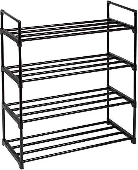 Steel Shoe Rack Ideas, Steel Shoe Rack, Shoe Rack Design, Black Shoe Rack, Shoe Rack Ideas, Main Gates, Gates Design, House Main Gates Design, Stackable Shoe Rack