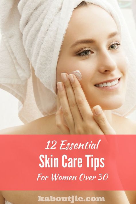 12 Essential Skincare Tips for Women Over 30  As we get older our skin loses its elasticity and wrinkles start appearing, making it essential to have a good skin care routine.  #skincare #skincaretips #skincareover30 #skincareproducts #skincarejunkie #skincareregimens A Good Skin Care Routine, Good Skin Care Routine, Skin Care Routine For 20s, Best Skin Care Routine, Dry Skin Care, Tips For Women, Skincare Tips, Youthful Skin, Homemade Skin Care