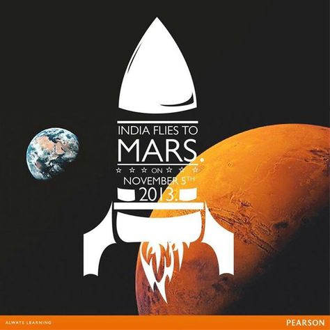 Mars mission Mars Poster, Mars Mission, India Painting, Mission To Mars, Republic Day, Incredible India, Face Painting, Mars, Cool Photos