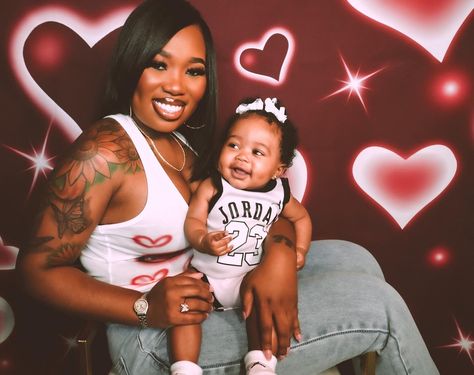 Early 2000s Valentines Day Photoshoot, Mommy And Baby Valentines Photoshoot, 2000s Valentines Photoshoot, 90s Valentines Day Photoshoot, Mommy And Me Valentines Day Photo Shoot, Valentine Baby Photo Shoot, 2000 Photoshoot, Early 2000s Photoshoot, Valentines Baby Photos