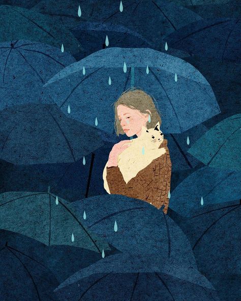 Cindy Sherman, Illustration Art Girl, Paint Paint, State Fair, In The Rain, Blue And Yellow, Cartoon Wallpaper, Mother Nature, The Rain