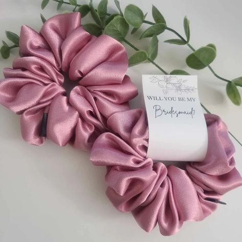 Dusty Rose Bridesmaid Scrunchies Proposal Bridesmaid Scrunchie Pack to Have and to Hold Scrunchie Hair Ties for Asking Bridesmaid Gifts - Etsy Bridesmaid Scrunchie, Rose Bridesmaid, Dusty Rose Bridesmaid, Bridesmaid Proposals, To Have And To Hold, Asking Bridesmaids, Scrunchie Hair, Etsy Bridesmaid Gifts, Bridesmaid Proposal