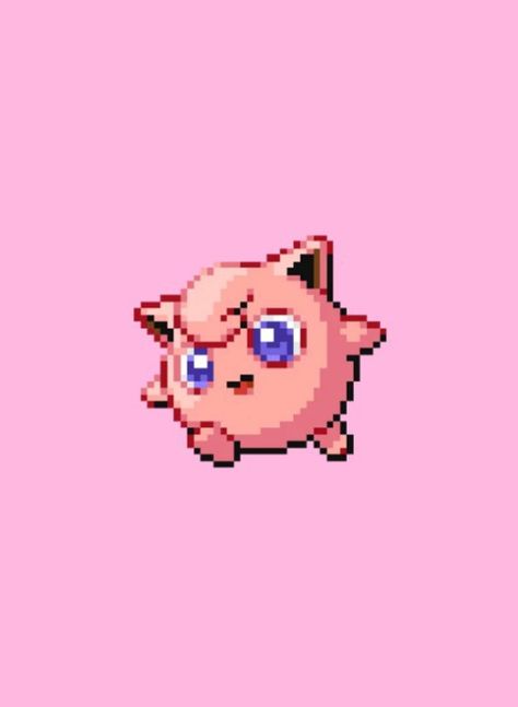 Cute pixel Jigglypuff wallpaper Pixel Jigglypuff, Jiggly Puff Pfp, Jiggly Puff Wallpaper, Jigglypuff Wallpaper, Jigglypuff Tattoo, Jigglypuff Art, Jiggly Puff, Pokemon Jigglypuff, Pokemon Series