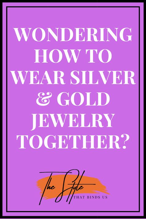 Wondering how to wear silver & gold jewelry together? How can you mix metals? We have been asked this question a lot, & therefore, in our latest YouTube video, we give you all the scoop. Our in-demand, national wardrobe stylist walks us through how to do just this. We also included shoppable pieces to help kickstart your mixing metal journey. It can either serve as inspiration for what you already have or maybe it is time to treat yourself to something new. We hope you enjoy! Wearing Gold And Silver Jewelry Together, Silver And Gold Jewelry Mixing, Silver And Gold Jewelry, Mixing Metals, Silver Gold Jewelry, Mixed Metal Earrings, How To Mix, Wardrobe Stylist, How To Go