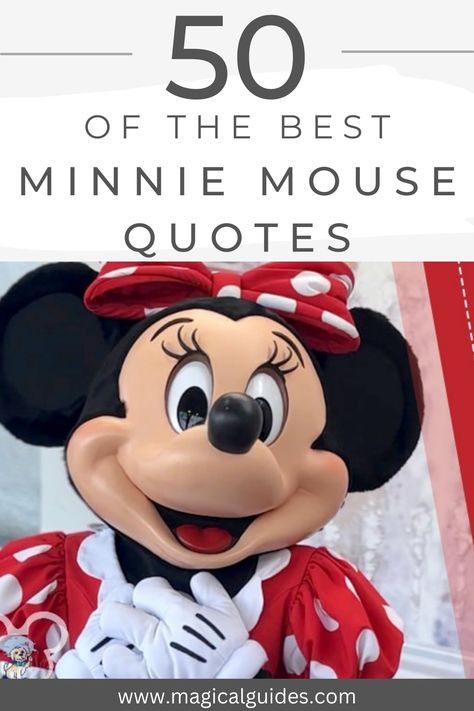 50 of the best Minnie Mouse Quotes. Minnie Mouse Quotes Love, Minnie Mouse Quotes Inspirational, and Cute Minnie Mouse Quotes for Minnie Mouse lovers. Minnie Mouse Quotes, Mickey Mouse Quotes, Disney Characters Quotes, Mouse Quotes, Magical Words, Cute Minnie Mouse, Disney Princess Characters, Dot Day, Character Quotes