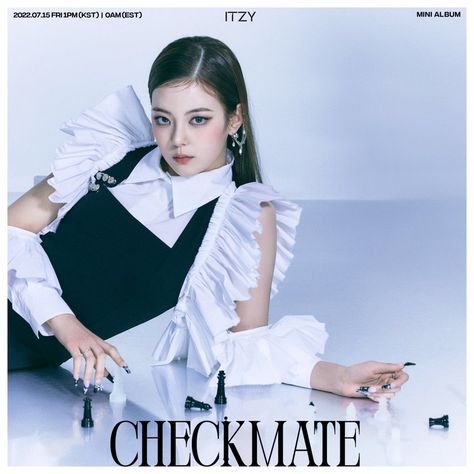 Itzy Checkmate, Album Releases, Kpop Girl Groups, Photo 1, Nun Dress, Korean Girl, South Korean Girls, بلاك بينك, Mini Albums