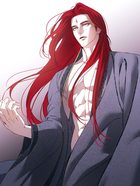 Red Hair Anime Guy, Red Hair Boy, Anime Red Hair, Red Hair Men, Anime Suggestions, Fantasy Male, Anime People, Manga Boy, Character Design Male