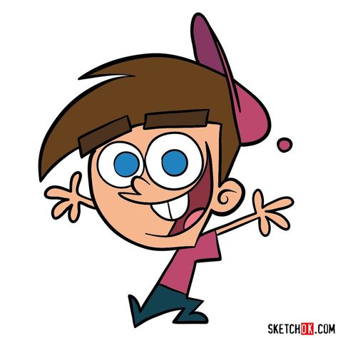 How to draw Timmy Turner Fairy Oddparents, Nicktoons Unite, Fairy Godparents, Drake Bell, Timmy Turner, Cosmo And Wanda, Fairly Oddparents, The Fairly Oddparents, Fairly Odd Parents