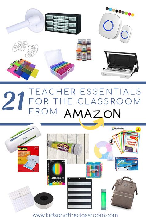 Teacher School Supplies, Teacher Wishlist Ideas, Preschool Teacher Must Haves, Teacher Must Haves Amazon, Must Have Classroom Items, Classroom Amazon Must Haves, Amazon Wishlist For Teachers, Teacher Essentials Kit, Amazon Classroom Must Haves