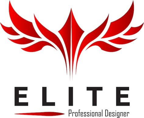 Elite professional logo design vector te... | Premium Vector #Freepik #vector #trending #business-logo #elite-logo #logo-design Elite Logo Design, Elite Logo, Logo Word, Angels Logo, Marketing Logo, Bedroom Bed Design, Vector Template, Professional Logo Design, Professional Logo