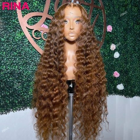 Just found this amazing item on AliExpress. Check it out! $65.51 54％ Off | Chocolate Brown Color Wear And Go Deep Wave 13x4 Glueless HD Lace Wigs 13x6 Transparent Lace Front Human Hair For Black Women Black Deep Wave Wig, Brown Water Wave Wig, Brown Curly Wig, Brown Water, Wig Colors, Wig Curly, Curly Human Hair Wig, Curly Lace Front Wigs, Lace Front Human Hair Wigs