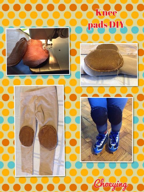 Knee pads DIY Knee Pads Diy, Hacks Diy, Knee Pads, Diy Hacks, I Hope, Halloween