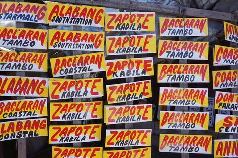 Signs by Roberto Dela Cruz Perya Filipino, Filipino Packaging, Filipino Jeepney, Sign Boards, Filipino Art, Plastic Board, Senior Project, Sign Painting, Sign Board