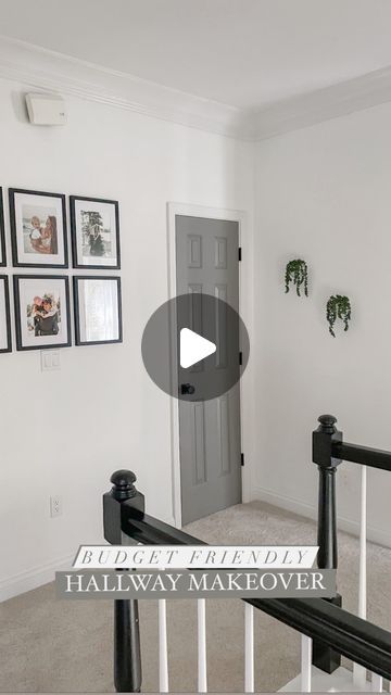 Liz Pacini | DIY + Affordable Home Decor on Instagram: "The power of PAINT! 👏🏻 (and a little decor) what do you think of the darker accent doors?!

Walls: Chantilly Lace by @benjaminmoore 
Doors: Chelsea Gray by BM

Door painting tutorial saved to my highlights & all decor + supplies linked on my LTK!

#diyhousetohome #powerofpaint #benjaminmoore #accentdoor #whitepaint #farmhousecharm" Painting Doors, Door Painting, Chelsea Gray, Organization Decor, Accent Doors, Amazon Storefront, Farmhouse Charm, Updating House, Affordable Home Decor