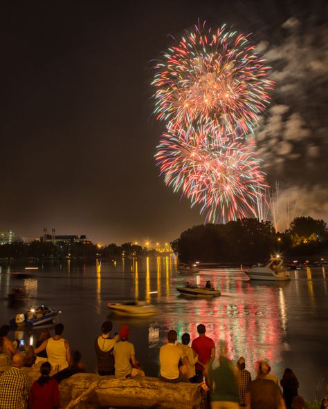 Fireworks at The Forks in Winnipeg on Canada Day! Image by Carla Dyck The Forks Winnipeg, Canada Day Fireworks, Hatley Castle, Manitoba Travel, Beautiful Vacation Spots, Winnipeg Canada, Fireworks Festival, Manitoba Canada, Scenery Photography