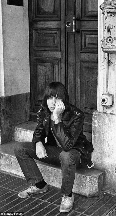 A miserable Johnny Ramone the night after a show in Marseilles was canceled because the band blew the city's power supply during their osund check Tommy Ramone, Johnny Ramone, Hey Ho Lets Go, Garage Punk, Chrissie Hynde, The Ramones, Joey Ramone, Punk Movement, Wall Of Sound