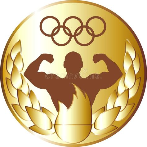 Medal. Gold Olympic medal, laurel wreath, the sportsman #Sponsored , #AD, #Paid, #Gold, #wreath, #sportsman, #Olympic Wellness Initiatives, Gold Wreath, Olympic Medals, Laurel Wreath, Superhero Logos, Art Reference, Mood Board, Vision Board, Stock Vector