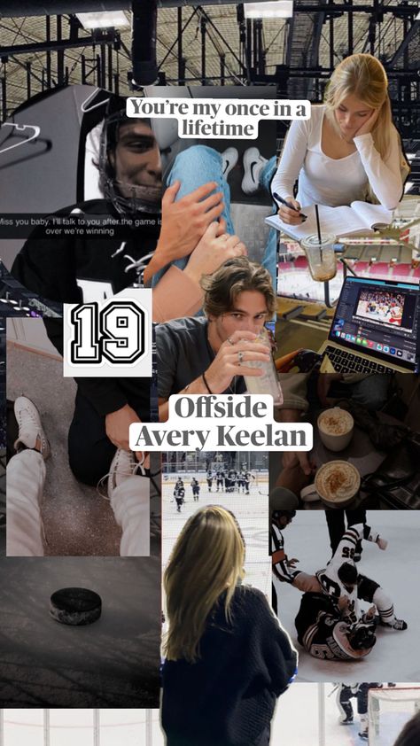 Hockey romance. Hockey aesthetic. Book boyfriend Hockey Book Aesthetic, Offside By Avery Keelan Aesthetic, Shutout Avery Keelan Aesthetic, Offside By Avery Keelan, Hockey Romance Aesthetic, Avery Keelan, Hockey Aesthetic, Hockey Romance, Romance Book Covers