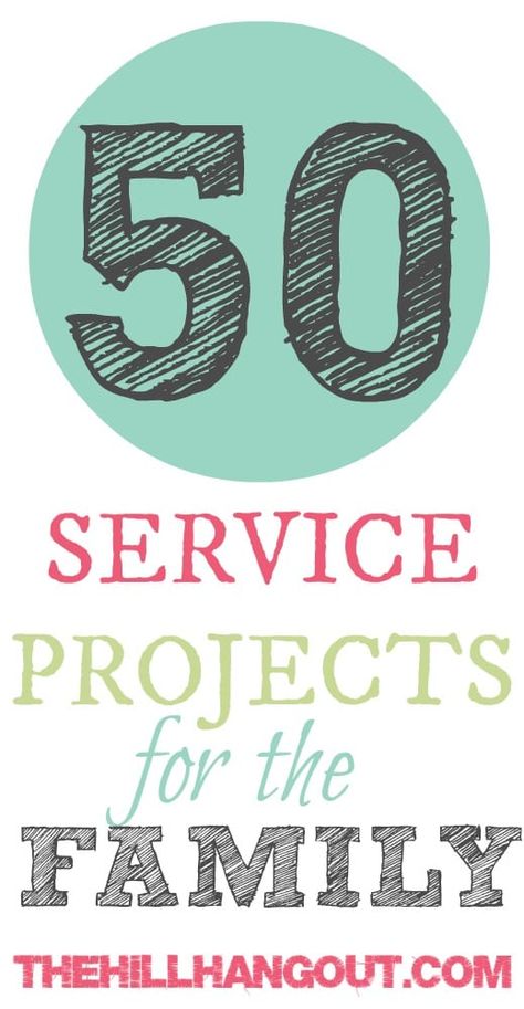 Family Service Ideas, Family Service Projects, Service Learning Projects, Service Projects For Kids, Community Service Ideas, Kindness Ideas, Family Service, Family Ministry, Mission Projects