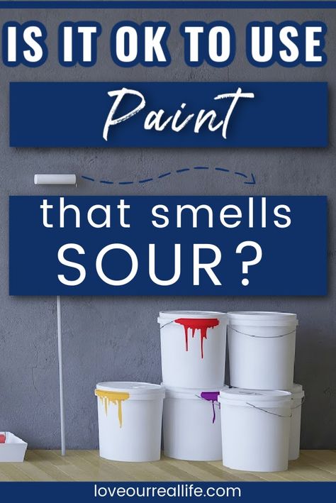 Got old paint? Unsure if it's bad? Follow these tips to learn if it's ok to use an old can of paint, especially if it smells sour. Plus tips on what to do if you use sour smelling paint. Annie Sloan Paint Colors, Paint Smell, Staining Furniture, Kitchen Table Makeover, Dry Brush Technique, Choosing Paint Colours, Choosing Paint, Painting Countertops, Chalk Paint Projects