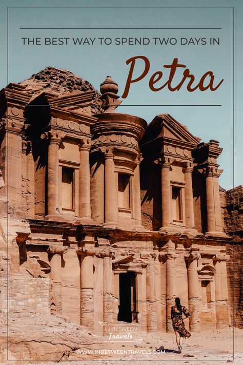 How to best spend 2 days in Petra - In Between Travels Nomad Hotel, Roman Theatre, Jordan Travel, Old Bar, Petra Jordan, Recipe For Mom, Ancient Cities, Travel Bucket List, Travel Itinerary