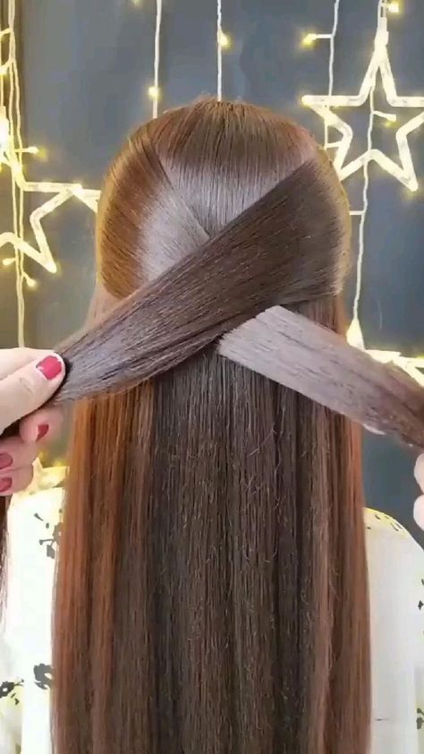 Pin on ajr Fesyen Rambut Pendek, Hair Style Vedio, Fesyen Rambut, Hairstyles Hoco, Hairstyles Bun, Long Hair Tutorial, Vlasové Trendy, Twist Braid Hairstyles, Hair Braid Videos