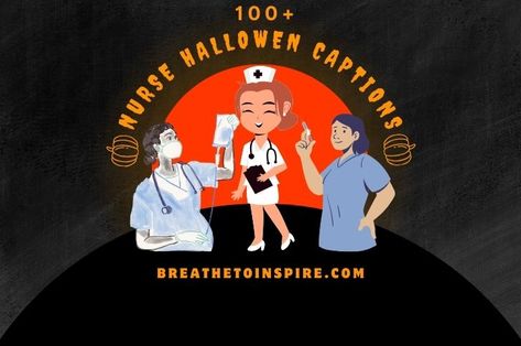 nurse halloween captions Halloween Captions For Instagram, Captions For Instagram 2023, Halloween Rhymes, Halloween Questions, Halloween Captions, Zombie Nurse, Doctor Halloween, Doctor And Nurse, Nurse Ratched