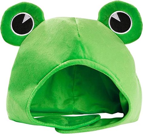 Frog Hat Hat Funny Hat Children Party Hat Entertaining Frog Hat, Carnival Party Favors, Unusual Hats, Novelty Hats, Silly Hats, Winter Festival, Funny Hats, Funny Costumes, Cute Cosplay