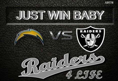 chargers vs raiders Raiders Vs Chargers, Raiders Football, Juventus Logo, Juventus, Sport Team Logos, Sports Team, Team Logo, Football, Quick Saves