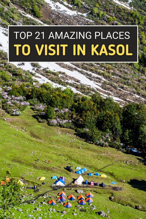 Kasol himachal pradesh Places To Visit In Himachal Pradesh, Kasol Trip Outfit, Manikaran Sahib, Kasol Himachal Pradesh, Travel India Beautiful Places, Travel Cake, Group Trip, Learning Board, 2023 Travel