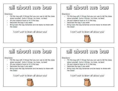 All About Me Bag.pdf - Google Drive All About Me Bag Ideas, All About Me Bag, Teacher Pics, Gifted Classroom, Ladybug Room, First Week Activities, September Themes, Me Bag, Classroom Idea