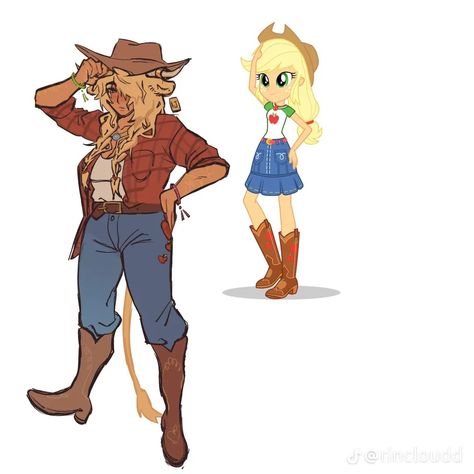 Apple Jack Inspired Outfits, Apple Jack Human Fanart, Apple Jack Fanart Human, Apple Jack Fanart, Apple Jack Human, Human Applejack, Applejack Human, My Little Pony Applejack, Derpy Hooves