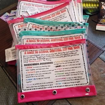 Get your kids ready for the new school year with this printable and customizable survival kit! Includes everything they need to stay organized and on track, from homework planners to lunchbox labels. #backtoschool #schoolsupplies #printables https://whispers-in-the-wind.com/back-to-school-bag-essentials-you-didnt-know-you-needed-but-totally-do/?back-to-school-survival-kit-printable-customizable Back To School Kits For Teens, Back To School Survival Kit For Students, Back To School Survival Kit For Teachers, High School Survival Kit, Highschool Survival Kit, Kids Survival Kit, Middle School Survival Kit, Back To School Survival Kit, Back To School Kit